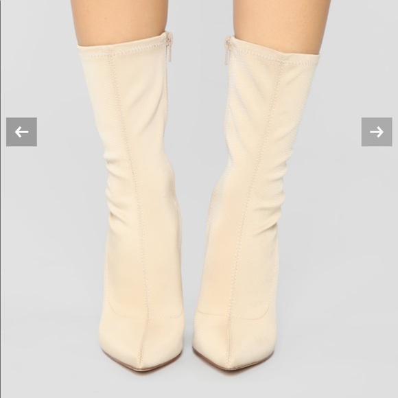 Taupe Booties - Picture 2 of 4